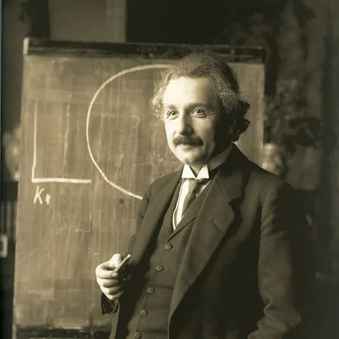 Portrait of Albert Einstein