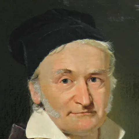 Portrait of Carl Friedrich Gauss