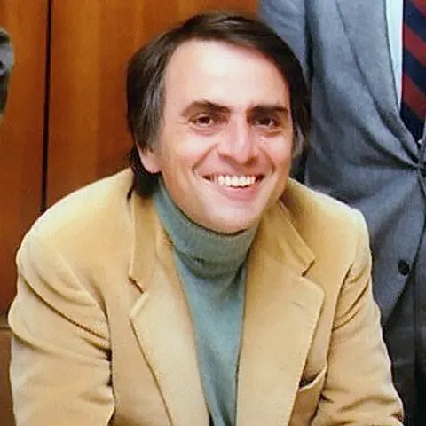 Portrait of Carl Sagan
