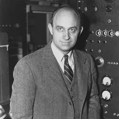 Portrait of Enrico Fermi
