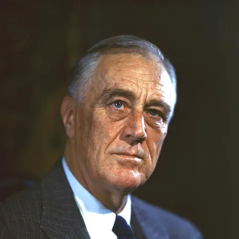 Portrait of Franklin D. Roosevelt