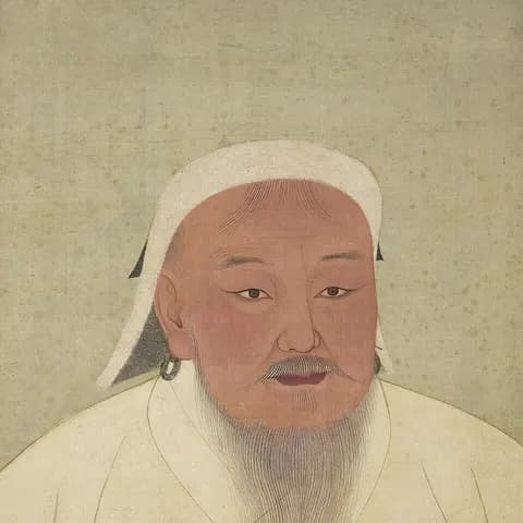 Portrait of Genghis Khan