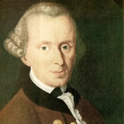 Portrait of Immanuel Kant