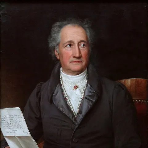 Portrait of Johann Wolfgang von Goethe