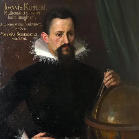 Portrait of Johannes Kepler