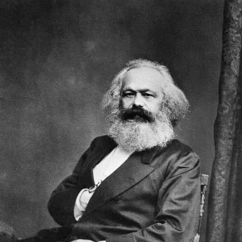 Portrait of Karl Marx