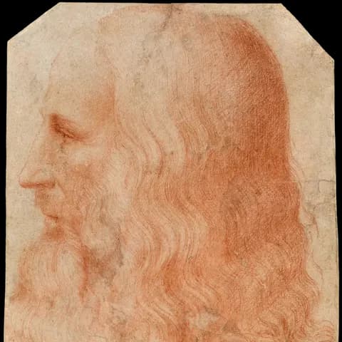 Portrait of Leonardo da Vinci