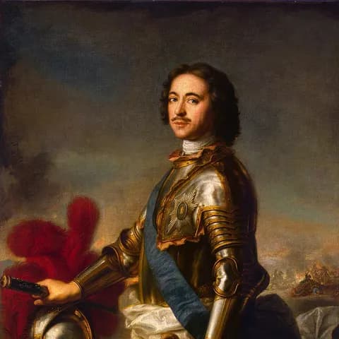 Portrait of Peter the Great