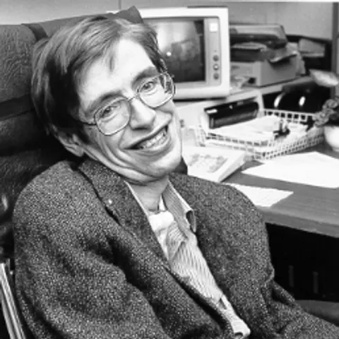 Portrait of Stephen Hawking
