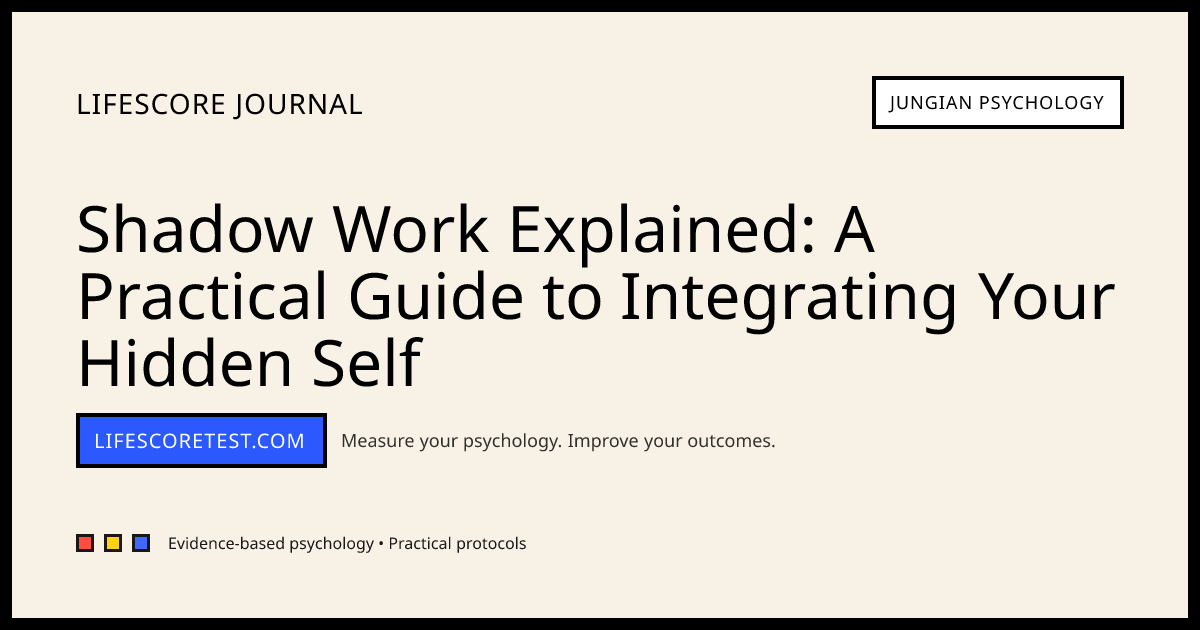 Shadow Work Explained: A Practical Guide to Integrating Your Hidden ...